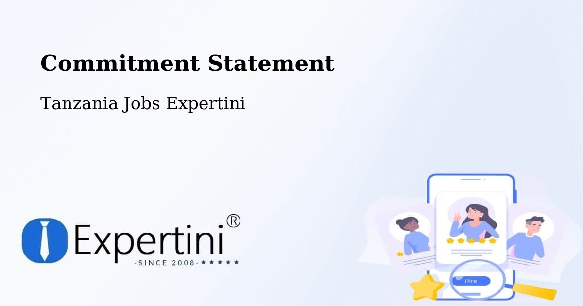 Corporate Commitment – Mto Wa Mbu - Tanzania Jobs Expertini